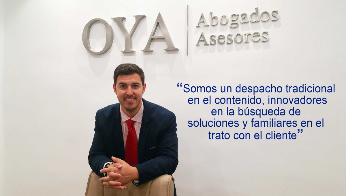 OYAabogados's tweet photo. Nuestro Director @Carlos_Oya_ nos da las #claves que diferencian a @OYAAbogados de otros despachos de la provincia  https://t.co/bAX2rTf3Ux https://t.co/VPfvQ1jdzd