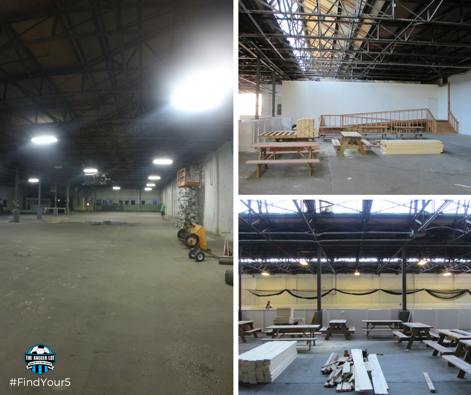 Thesoccerlot's tweet image. We're celebrating this weekend, but a #TBT to where we were a little over a year ago #TimeFlies #KCSoccer