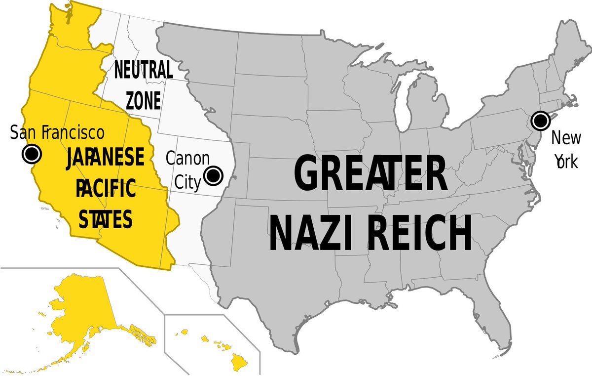Man In The High Castle World Map