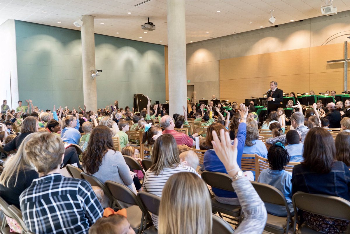 ALSymphony's tweet photo. For #tbt 2 snapshots from this week's Explorer Concerts with @CMaestroC at @VHUMC &amp; @Dawson_Church. We're at @NorthparkBapt this morning! https://t.co/NB4vxuTk8p