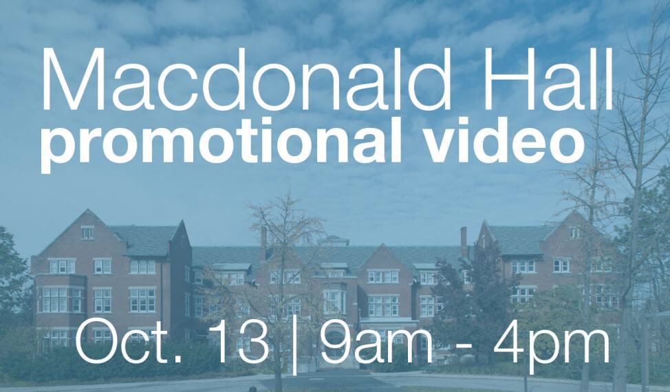 cbesa_guelph's tweet photo. Come out to #MacHall TODAY at 2:30 to participate in a video about our new business building! 🎥
Be sure to wear your #UofG Swag https://t.co/o7M2u63Vtg