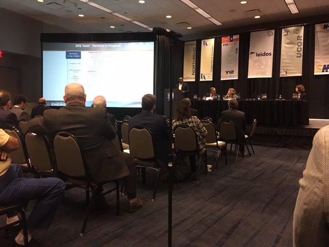 abwtechnologies's tweet photo. We're having a great time at the #ETEBA business opportunities conference in Knoxville.
#Energy #Technology #Nuclear #Defense https://t.co/uhxWPVt1Dg