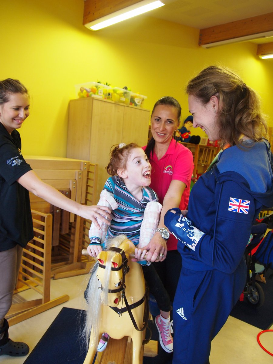 rainbowcharity's tweet photo. Everyone @rainbowcharity had a fantastic day meeting @SChristiansen87 #Paralympics #Equestrian #inspiration https://t.co/JN06aFCDYu