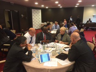 FPSB's tweet image. Members discuss how the @FPSB network is "Shaping the Future of Financial Planning" around the world in the open strategy session. #FPSBGMM