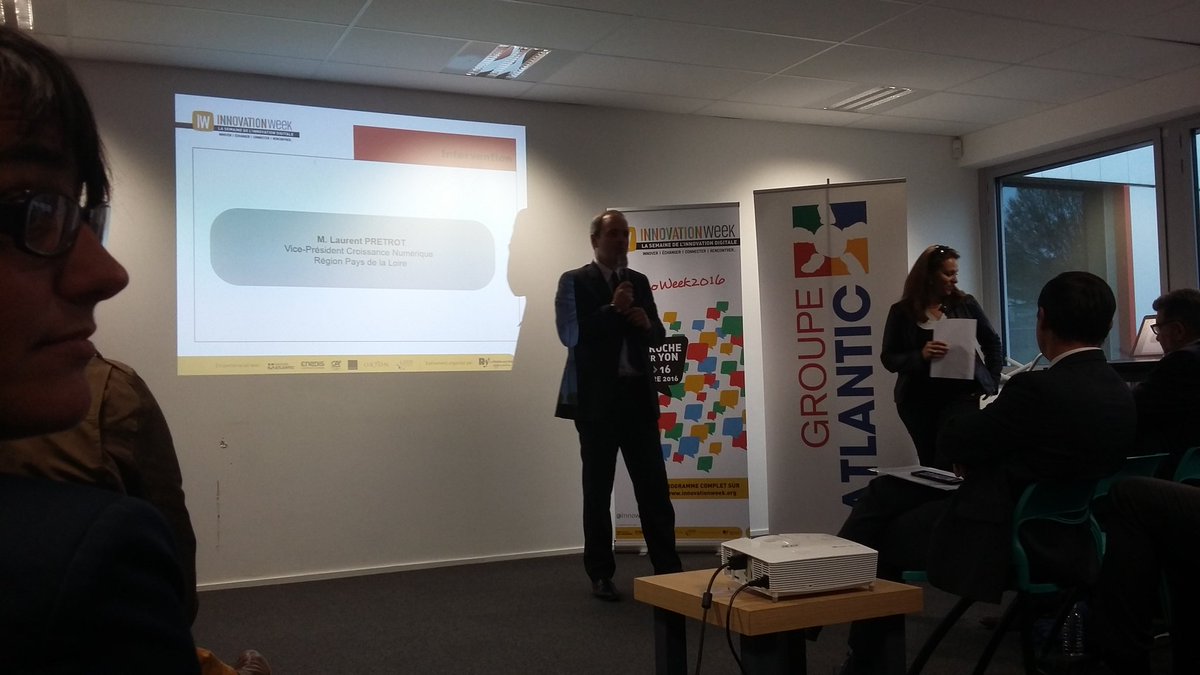 ENIEcoleInforma's tweet photo. @LPretrot nous sommes la seule région à avoir 5 labels #frenchtech cela doit servir au dvpt du territoire. #innoweek2016 https://t.co/JT13k9xew8