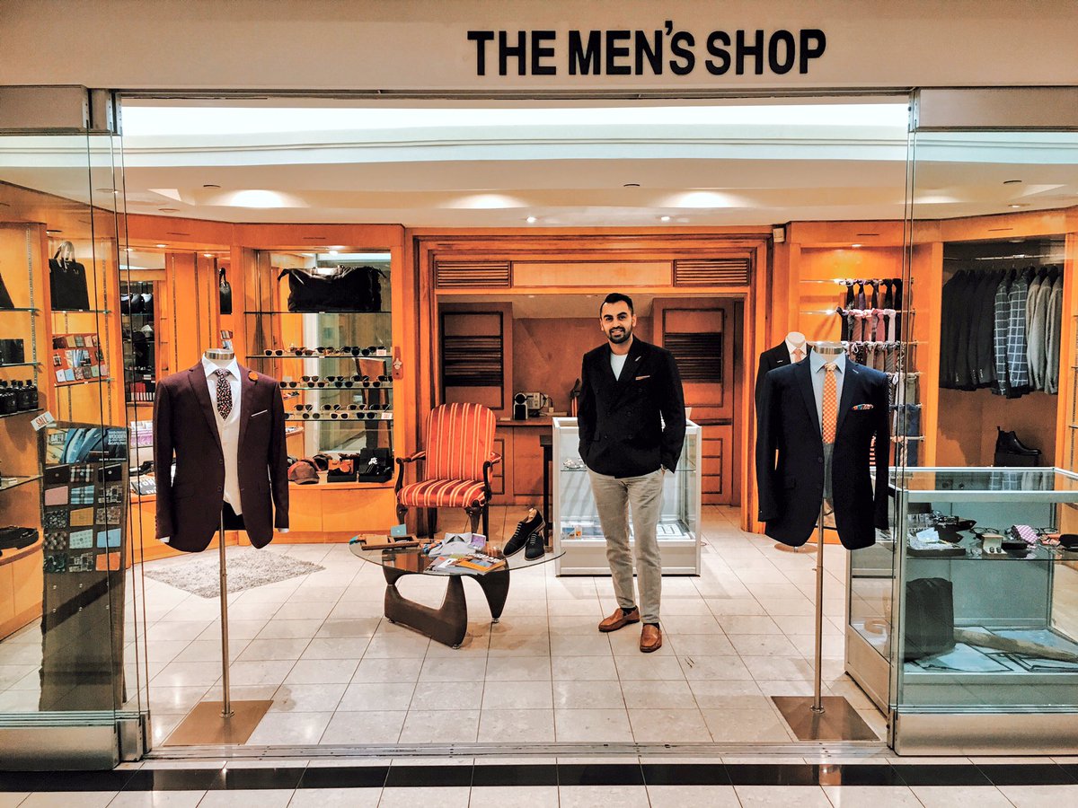 stevedolson's tweet photo. Go see Ayman from @bafficollection running the Men's Shop at the @FairmontRYH just down from the famous stairs. #Toronto #MensFashion https://t.co/RQDotRhxnY