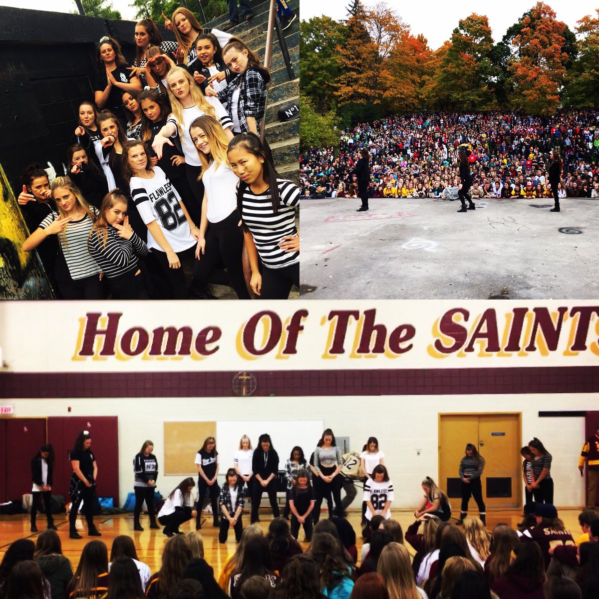 SAINTS DANCE TEAM was on fire today 🔥🔥performing at the #TerryFoxRun TerryFoxRun #spssdance #pvncserves #tfoxspss2k16 <a href="/PVNCCDSB/">PVNC Catholic</a>