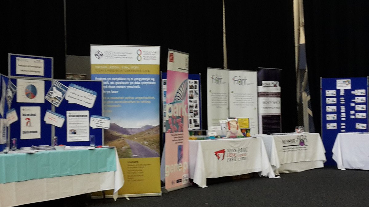 WalesGenePark's tweet photo. Some of the stands at today's @ResearchWales #researchWales16 conference.Well done #BRAINunit on winning best stand! https://t.co/rSVvZQhy7S