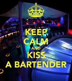 JjCaligz's tweet photo. Keep calm and kiss a bartender https://t.co/RdSZNwfJcw