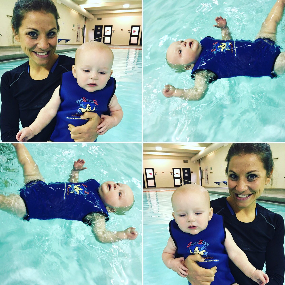 survivalswimmin's tweet photo. Happy Birthday, Paxton! Your a SuperStar! #swimfloatswim #superstaraquatics #infantaquatics #watersafety #giveyourkidsafightingchance https://t.co/8U2l58V25N