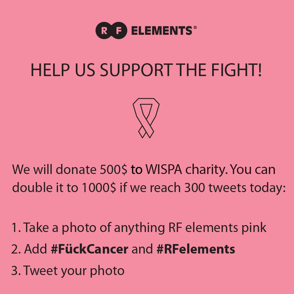 rfelements's tweet image. #PinkDay @ #WISPAPALOOZA2016:
Visit our booth #706, take a photo of anything #RFelements pink &amp;amp; tweet it!