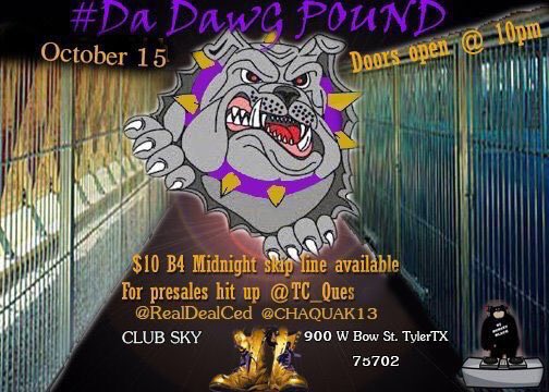 Still_Authentic's tweet photo. 2 Days away BE OWT OR BE TALKED ABOWT #TJC18 #TC20 #JCC20 #WileyCollege20 #SFA20 #PQC20 #TAMUC20 #UTTYLER20 FREE OIL https://t.co/JQ6cO9Ahbr