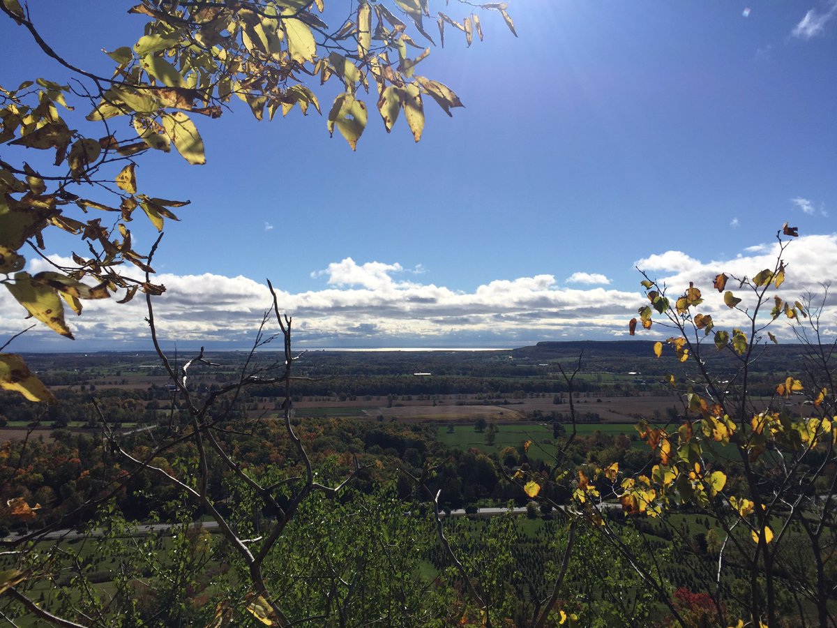 Leaves are starting to change at #RattlesnakePoint! <a href="/CH_Comm/">Claire Slateri</a> <a href="/weathernetwork/">The Weather Network</a> <a href="/conont/">Conservation Ontario</a>