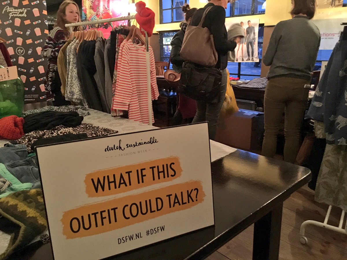 goodfibrations's tweet photo. #Fair #Fair We zijn in business @Kledingbieb kledingruil en onze #popup #dsfw @louishartlooper. Straks presentatie #square1magazine & borrel https://t.co/EYAyqKhxf0