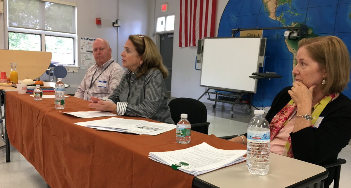 Great panel discussion this morning on the Social &amp; Emotional Needs of Students!  #loveBukerstaff <a href="/BukerSchool/">Buker School</a>