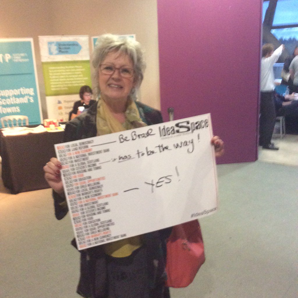 Inspiration at #IdeaSpace all round! #SNP16 is finished for the day but we have another fringe to go. Come along,