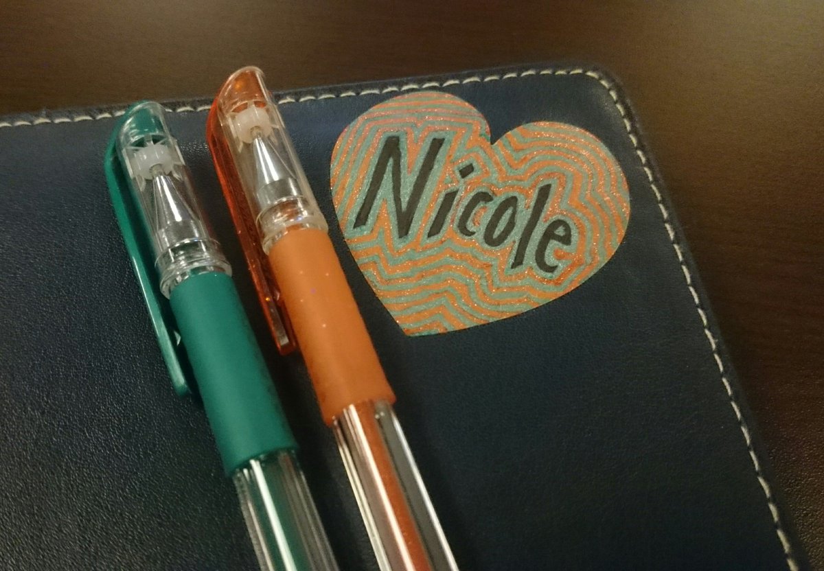 nurly_whirly's tweet image. #AdaTwog day 66: talking about self-care.... WITH GEL PENS!!!  😀 😄 #8thGradeAllOverAgain