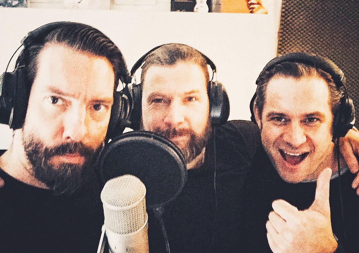 Me and the boys in Studio! <a href="/thebosshoss/">The BossHoss</a> #rockandrollers love it!! #Bandtastic!! #ComingSoon God bless