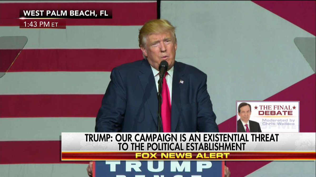 FoxNews's tweet photo. .@realDonaldTrump: "I feel so strongly that it's my turn to give back to the country that I love." https://t.co/w59mO5Myns
