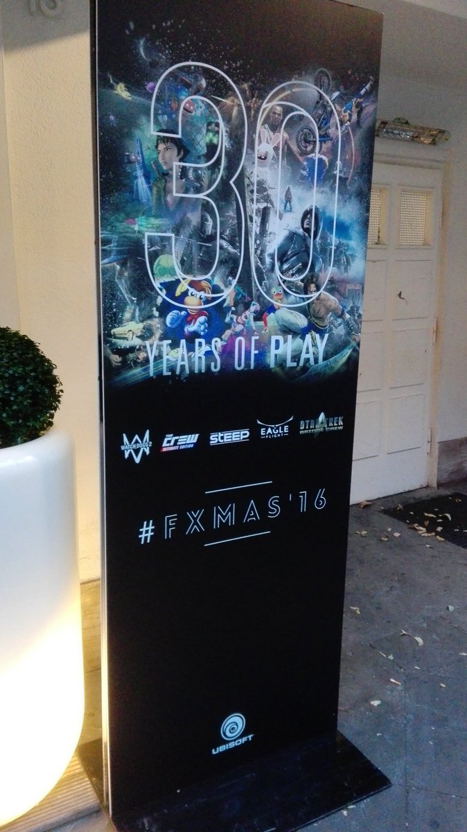 zockworkorange's tweet image. Zu Gast bei @UbisoftDE #fxmas #30yearsofplay #essenistauchgut