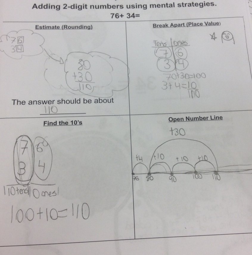 royhcrosby34's tweet image. Strategy share today in math, adding 2 digit numbers.. How do you do mental math? #mathshare #class34 #mindsonmath