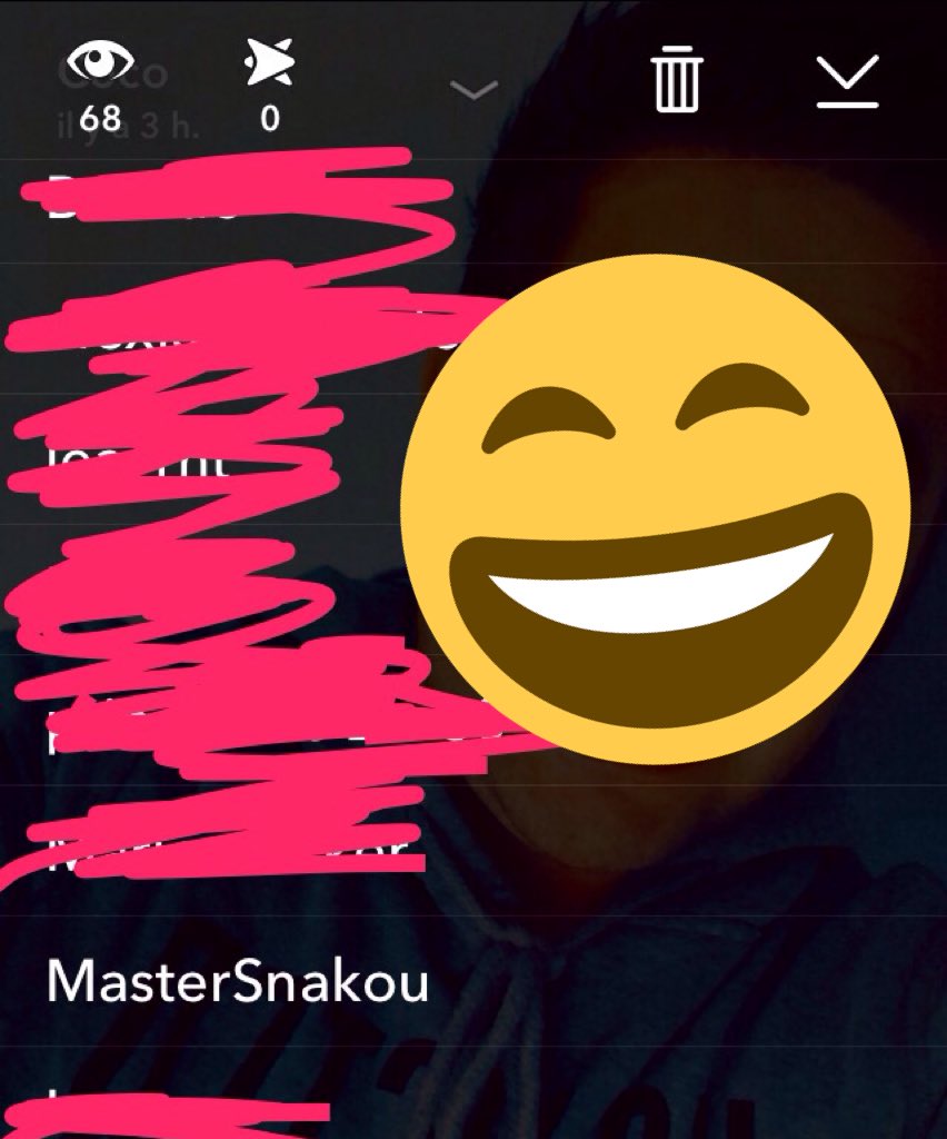 Aznar13's tweet image. Putain lourd @MasterSnakou regarde mes snap jsuis choqué merci snake 💪💪