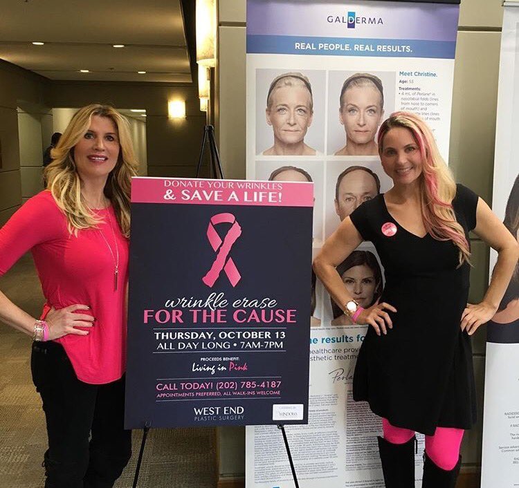 norahclair's tweet photo. Saving lives today, 1 wrinkle at a time!! #breastcancerawarenessmonth #Dysport #Botox #Xeomin #livinginpink #westend https://t.co/rhYvbGZIEH