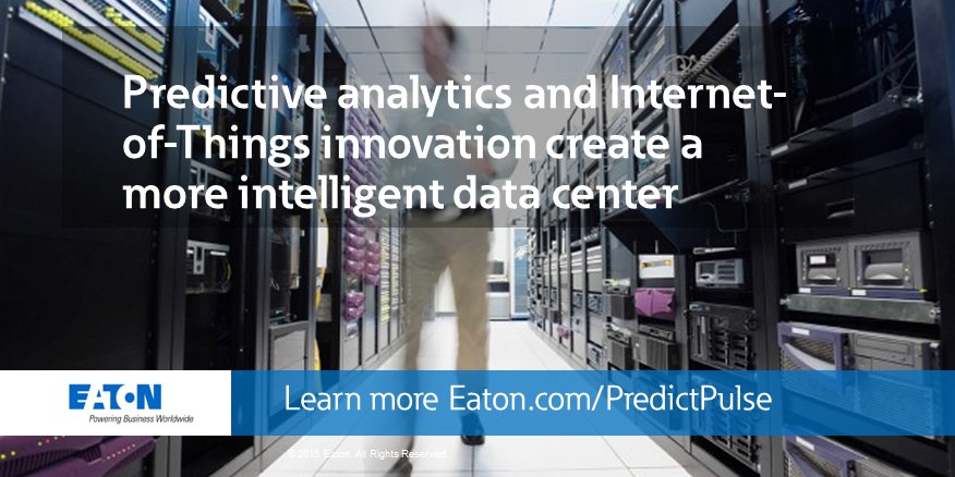 ETN_Electrical's tweet photo. Learn how #PredictPulse Insight uses #predictive #analytics & #bigdata to improve backup power https://t.co/BPc5DzfVSu https://t.co/Eot0t5CgPn