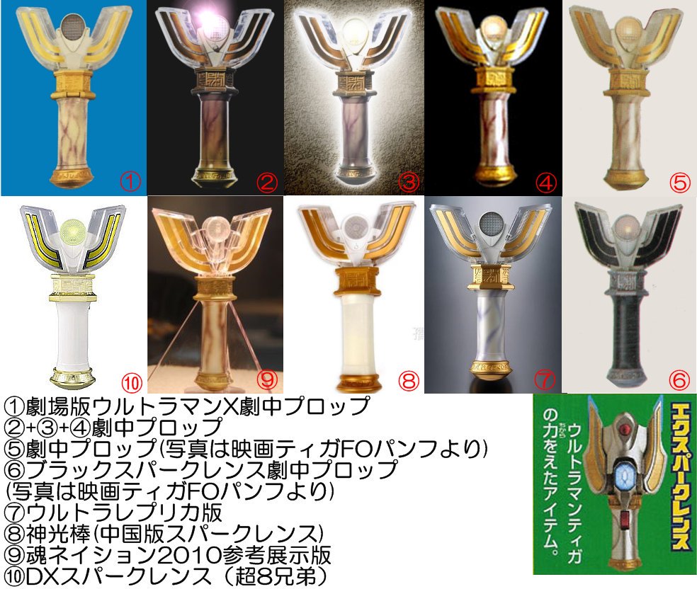 ウルトラマンティガ　スパークレンス　非可動式水晶.ver　プロップ　劇中風台座付 ウルトラマンティガ スパークレンス 非可動式水晶.ver プロップ 劇中風