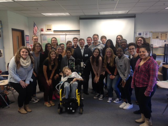 rodeylearn's tweet photo. Thank you @GregHoseDG for coming into my AP Gov't classes today to share your path into politics and answer our many questions!!. https://t.co/6YGACpaifJ