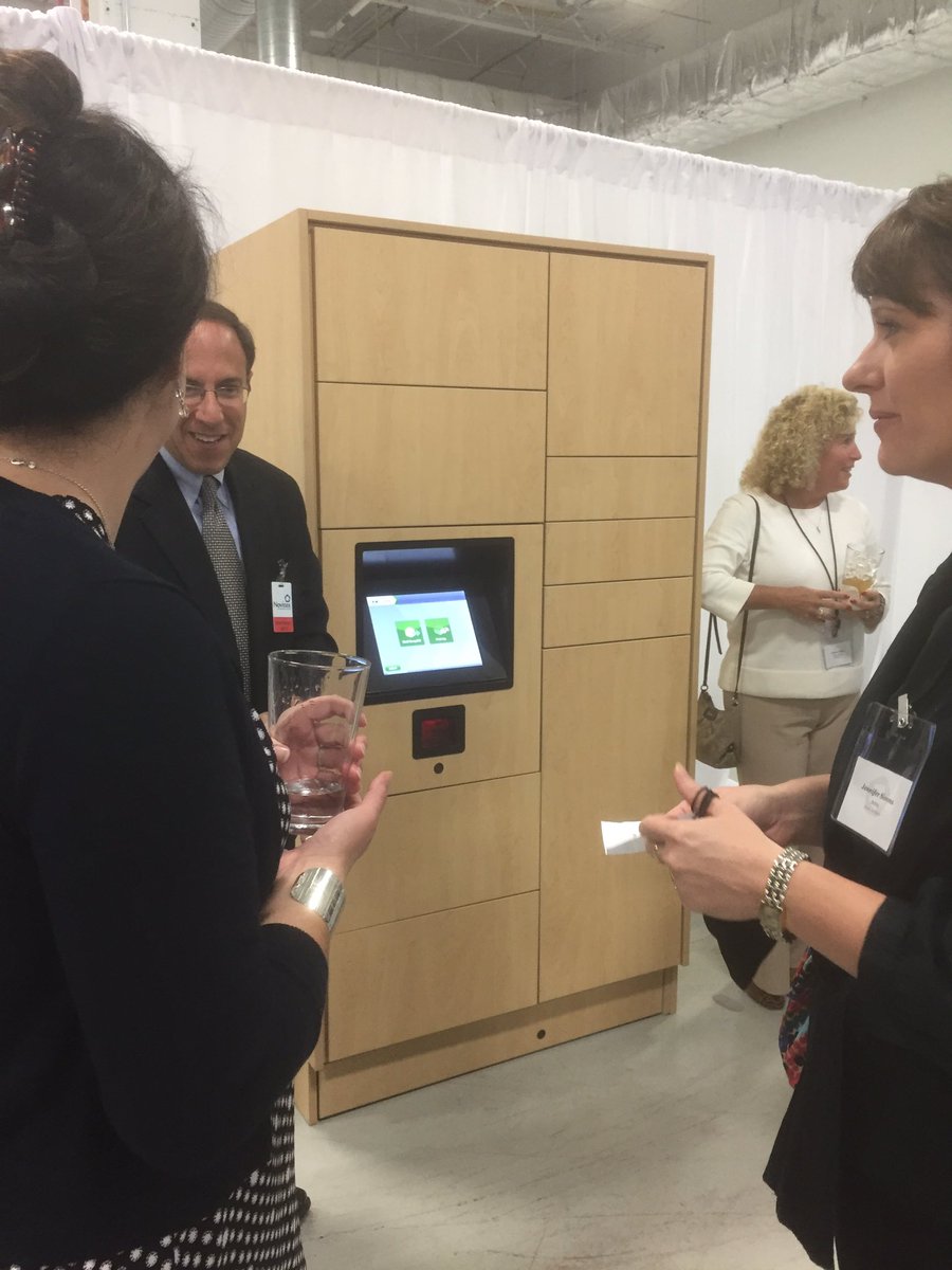 Novitex_Inc's tweet image. Demos of our #IntelligentLocker technology happening now at #NovitexSummit