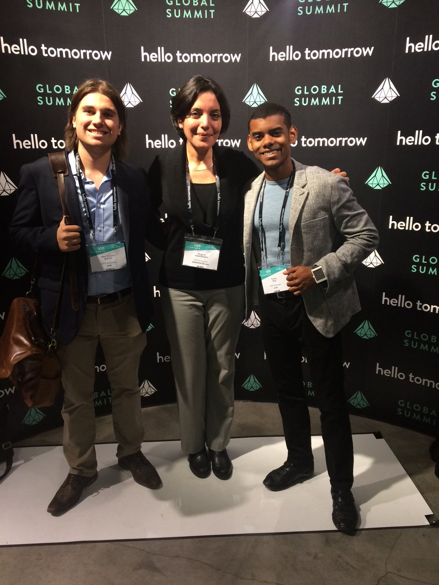 <a href="/AnandaDevices/">ANANDA</a> and <a href="/UVoltEnergy/">Uvolt</a> representing Canadian innovation in Paris.