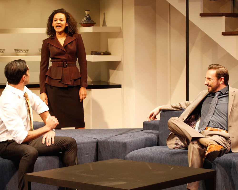 MelbTheatreCo's tweet photo. Tonight, #mtcDisgraced begins its @qldtheatre season at @QPAC. Best wishes all! 👏😁 https://t.co/nKlkXEsmMD
