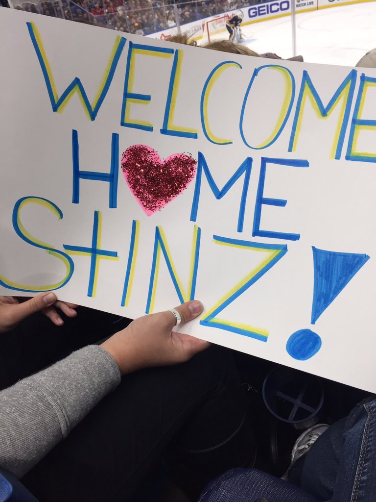 JAC2279's tweet photo. #stinz#sabres#welcomehome#buffalo https://t.co/oHV8s0oIez