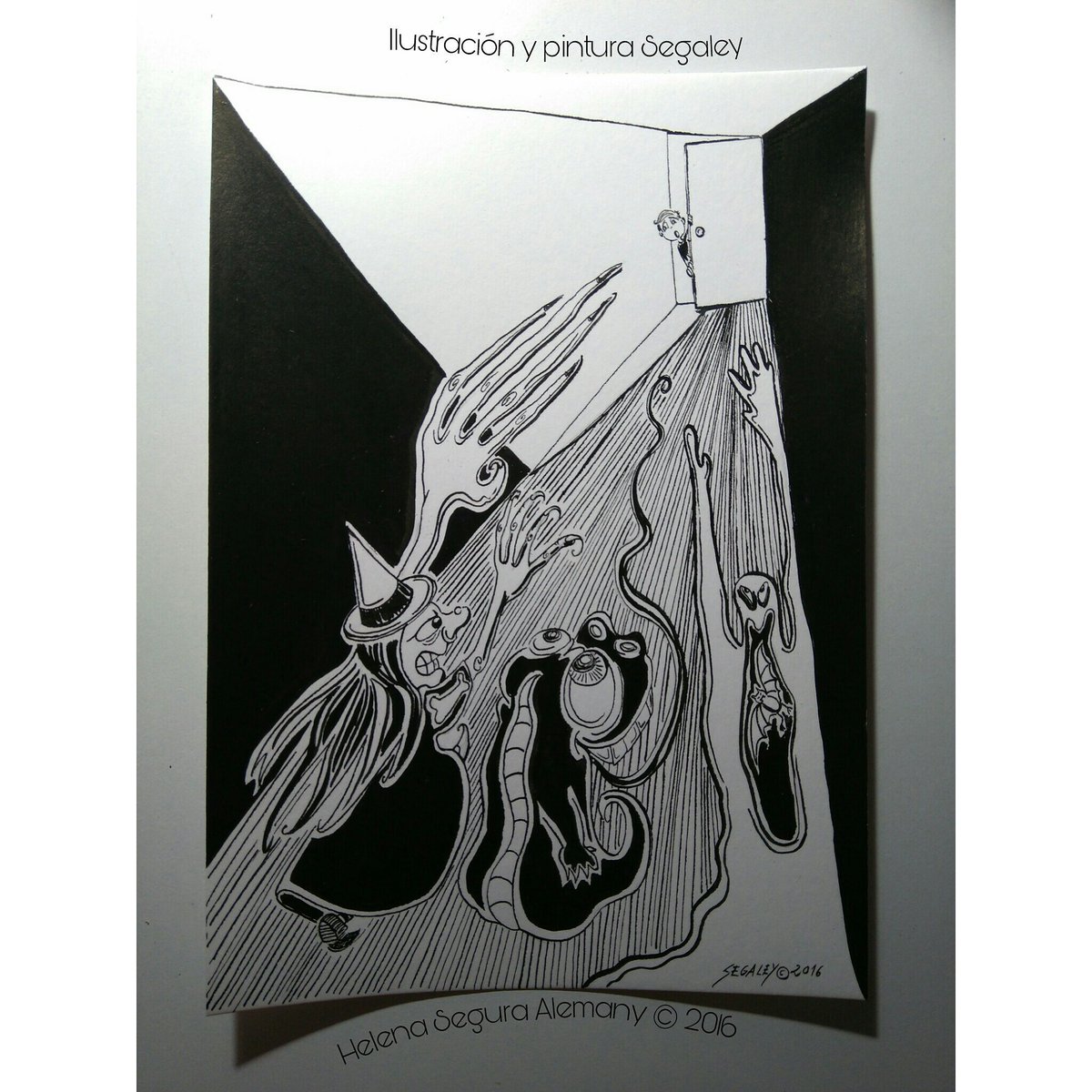 inktober13 #inktoberday13#scared#ink #tinta #witch#pencil #children'sbooks#ilustradores#illustration#ilistracioneditorial  #painting#design