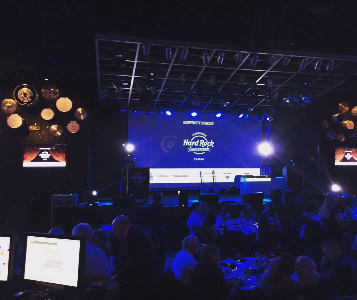 EventingTB's tweet photo. @TBBJnewsroom's #tbbjupandcomers Awards at the @SHRTampa! So excited to have this event here! 🎸 https://t.co/k57CX4F2yU