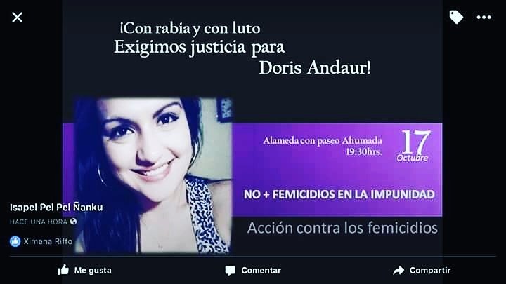 cduarte15's tweet photo. #NIUNAMENOS  AYUDANOS EN ESTA MARCHA  MASIVA CONTRA EL FEMICIDIO  LUNES 17  OCTUBRE 19:30 HRAS  @mariuxidp https://t.co/OR7AvZzCHT