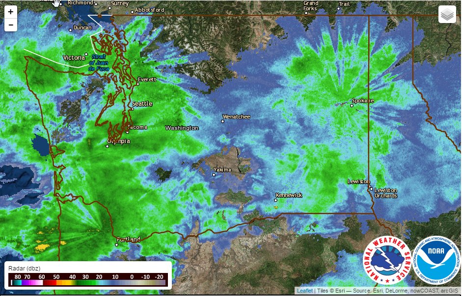 NWSSpokane's tweet photo. Is it raining where you are? The answer is probably yes! #wawx #idwx https://t.co/afpwcCvhQp