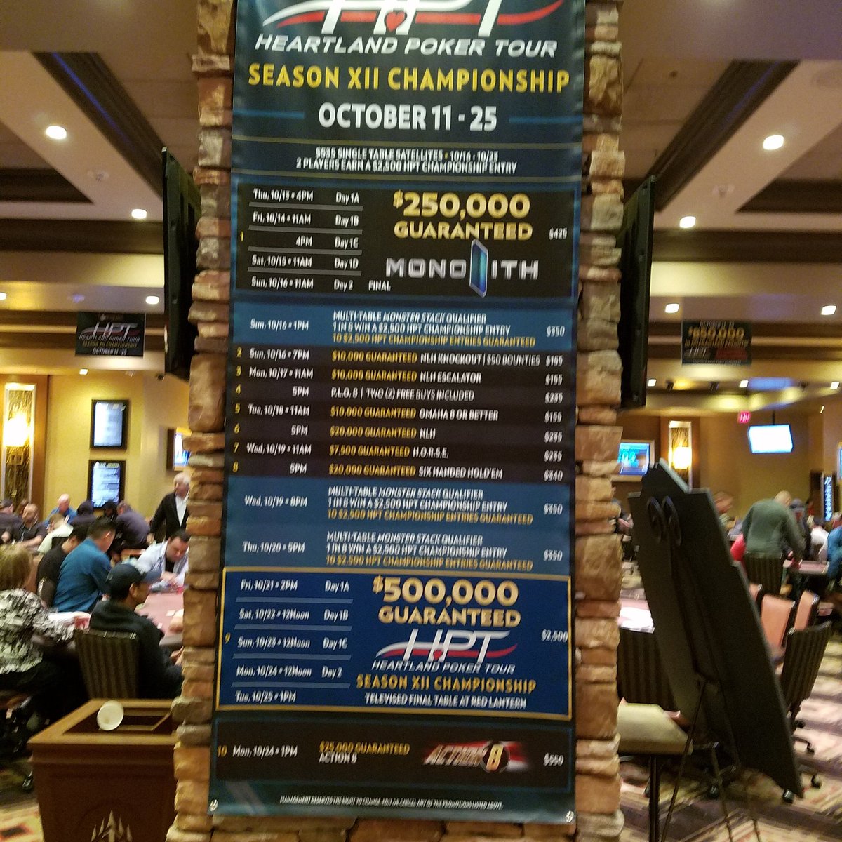 RaiderMario707's tweet photo. #SuperMarioIsInDaBuilding #LetsDoDaDamnThang #HeartlandPokerTour @TVPokerRoom https://t.co/qZGmQjsoC2