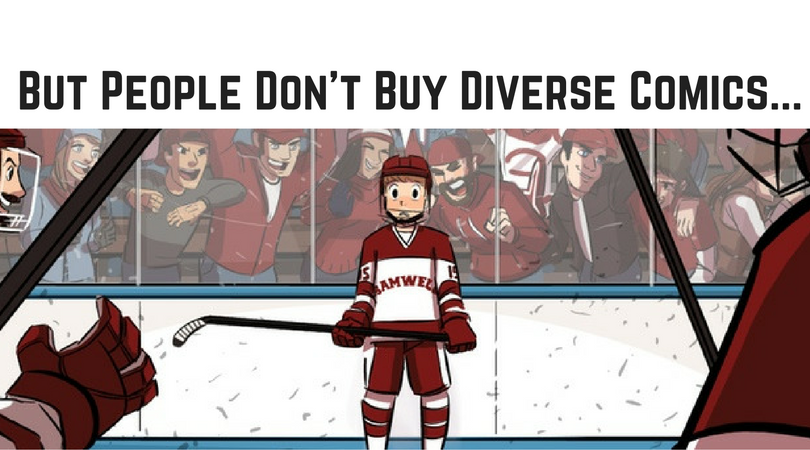 BookRiot's tweet photo. A comic created by a black woman feat a gay male lead is breaking Kickstarter records. CHECK PLEASE is important: https://t.co/w4qLPEypzJ https://t.co/Qqc5ZXvWRv
