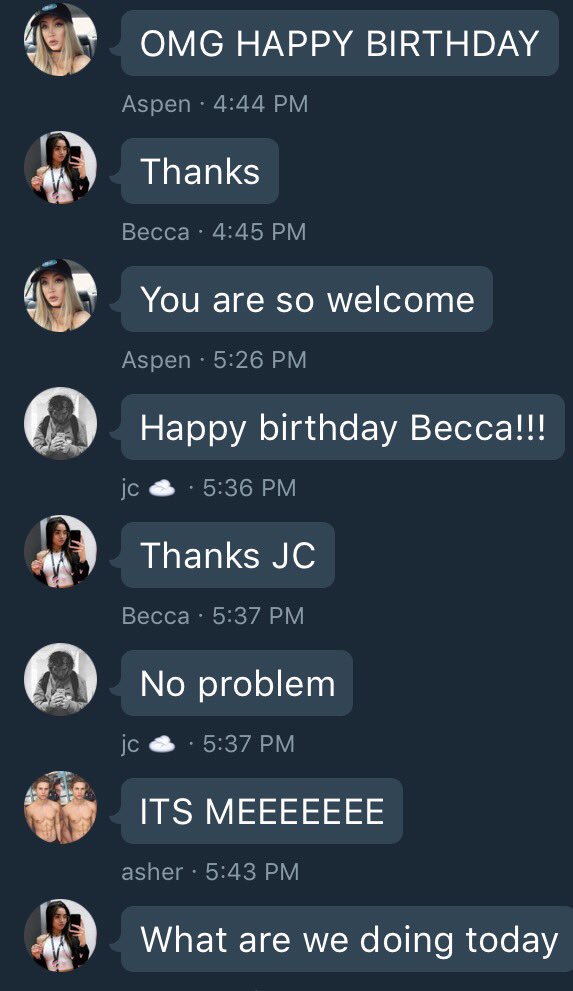 TheRWrp's tweet photo. Happy Birthday Becca! #RWCabo https://t.co/d1kG1tWffX