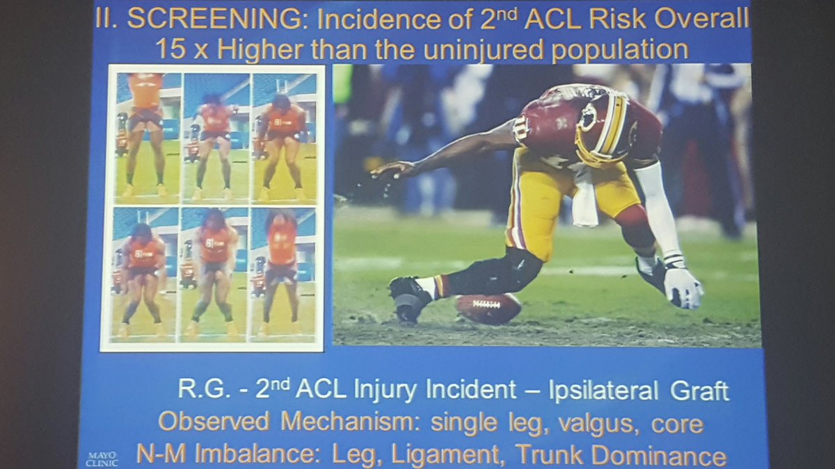 mickwhughes's tweet image. Preseason screening of NFL athlete who went on to sustain #ACL injury. Thanks @TimHewett5 for sharing! #SMAConf16 #ScreeningMatters
