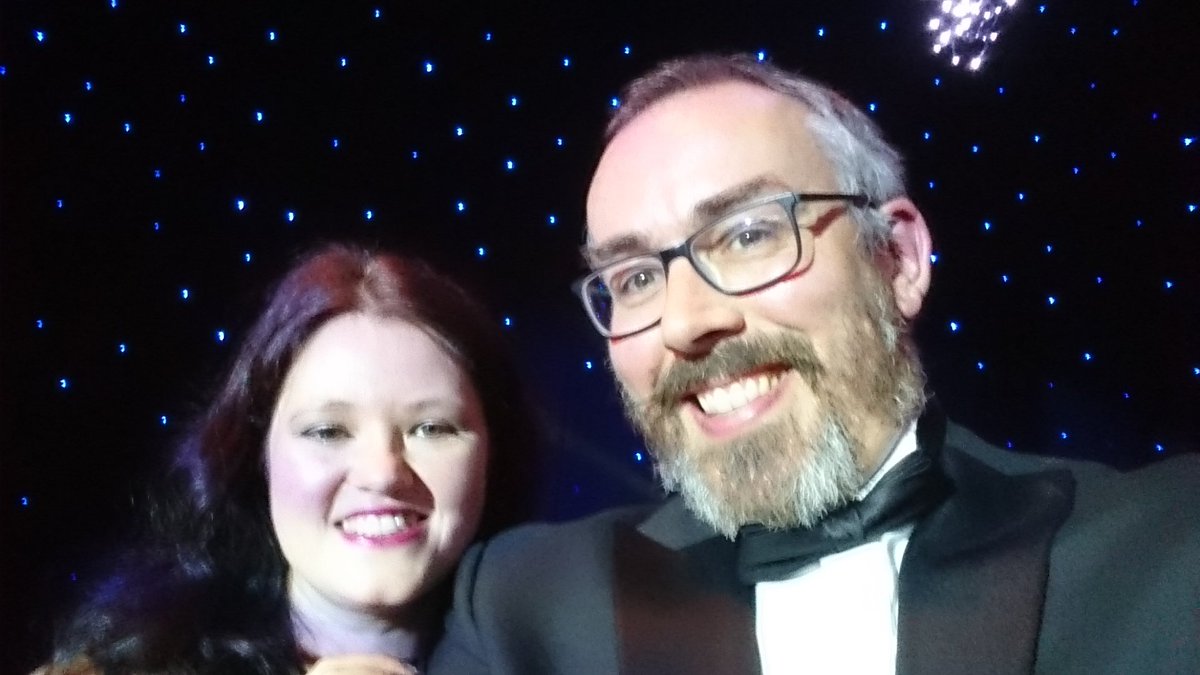 AdrianLawCosts's tweet photo. Wow I've been Selfied with a rising star 🌟 lawyer Helen Forster @heptonstallsllp #YLAwards #ylselfie Brilliant evening https://t.co/fZVlDyXgYv
