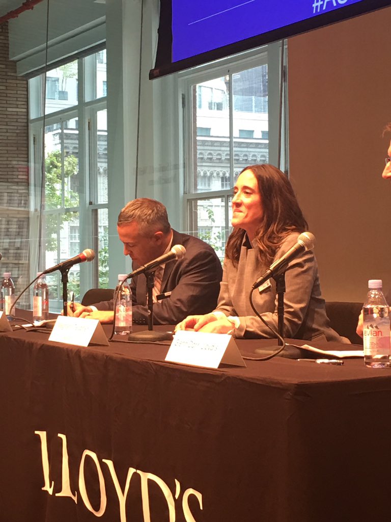 TheAndyHolland's tweet photo. Now at #ASPRisk, Meghann Teubner head of Counter Terror Analysis at the NYPD. Don't mess with her. https://t.co/7zs1DOgk6M