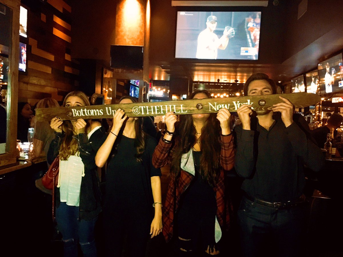 raisenewyork's tweet photo. It's almost time for #happyhour! Tonight celebrate with a #Shotski, #BottomlessSupper & #TNF #Broncos vs #Chargers! 🍻🏈🎿 https://t.co/i5KG0xt9Of