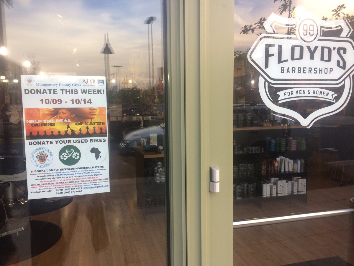 Thanks to <a href="/ups/">UPS</a> for printing our donation posters FREE! &amp; Thanks to the great businesses #FloydsBarberShop <a href="/Starbucks/">Starbucks</a> #711 who put them up!