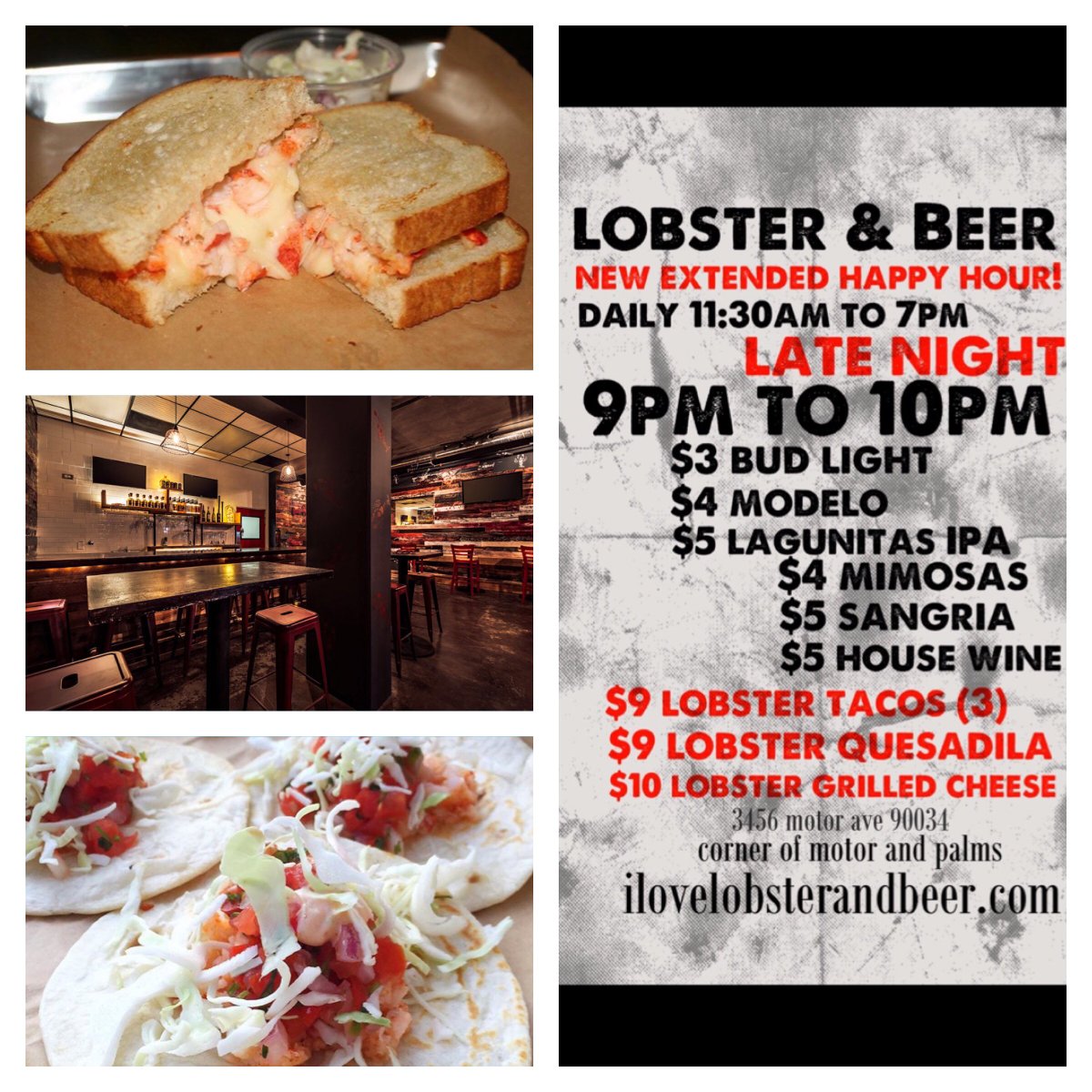 lobsternbeer's tweet photo. With our NEW #HAPPYHOUR, Game Day SPECIALS &amp; 5 TVs, we are the place to watch #NFL games! TONIGHT SD #Chargers vs #DenverBroncos 5:25pm. https://t.co/3D1ObEj3Wl