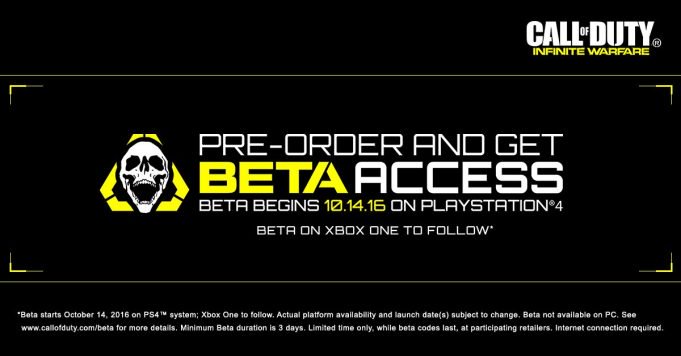 depablo00's tweet photo. 🕹 ¿Quieres un código para jugar a la Beta de #IWBeta #Cod #InfiniteWarfare?

🔰 ¡Pues da RT y sígueme! 

📣 Digo un ganador a los 10RTs. https://t.co/IF6xBCG9Ji