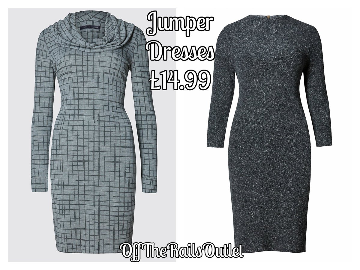 OffTheRails__'s tweet photo. Get Stylish and Snug #Fashion this Autumn Ex #Marksandspencer #JumperDresses just £14.99 https://t.co/rdqb9G6U08 #OffTheRailsOutlet https://t.co/MykzlLF7XZ