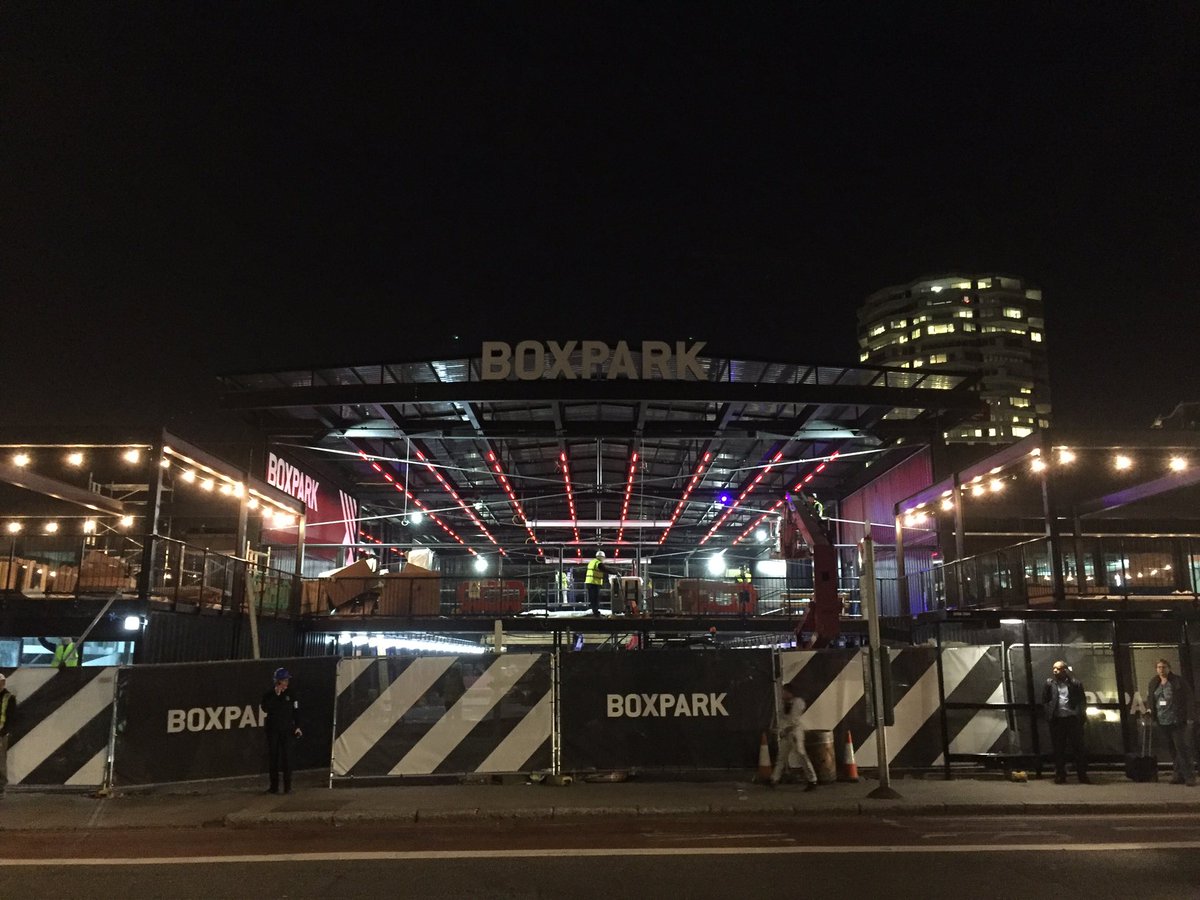 pickford_design's tweet photo. Really starting to take shape now - excited for the launch @BoxparkCroydon https://t.co/CjXOWIQyNr